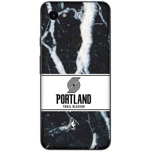 NBA Portland Trail Blazers Marble Google Pixel 3a XL Skin